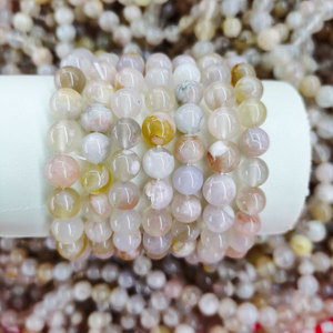 8Mm Vòng Hạt Vòng Đeo Tay Đánh Bóng Đá Quý Thạch Anh Hồng Vòng Đeo Tay Tinh Thể Giấc Mơ Thạch Anh Tím Vòng Đeo Tay Cho Phụ Nữ Và Nam Giới - Product Image 4