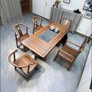 <span class=keywords><strong>Mesa</strong></span> de centro de madera maciza de estilo chino moderno con <span class=keywords><strong>diseño</strong></span> de lujo ligero nuevos muebles de oficina en CASA <span class=keywords><strong>MESA</strong></span> de té - Product Image 2