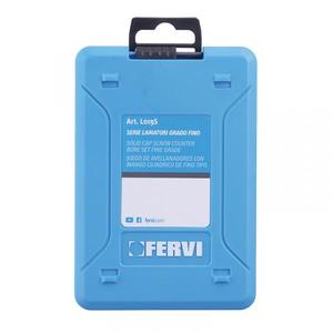 FERVI - L019S Juego de contornos de tornillos de tapa sólida grado fino (6 uds.) -EAN 8012667346683 ACCESORIOS HERRAMIENTAS ELÉCTRICAS - Product Image 2
