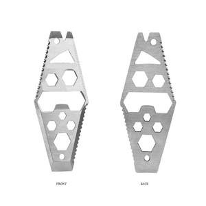 Chất Lượng Cao <span class=keywords><strong>Edc</strong></span> Cắm Trại Khẩn Cấp Pocket Thẻ Tín Dụng Đa Công Cụ Với Mở Chai Tuốc Nơ Vít Biểu Ngữ Pry Thanh - Product Image 4