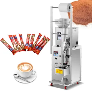 Small automatic pouch tea sugar coffee vertical powder FFS packing machine