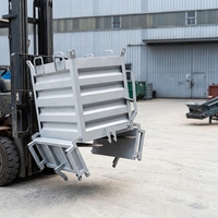 Boîte de stockage auto-vidante robuste CASE CARTER OEM, bac de collecte de copeaux de fer auto-vidant