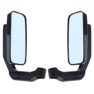Espejos Retrovisores Laterales Universales Cuadrados con Cristal Azul para ATV, Moto y Bicicleta, Precio de Fábrica - Product Image 2