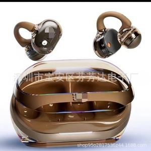 Auriculares Bluetooth Jb Clips Transparentes con Clip para la Oreja, Carga Inalámbrica Tipo C, BT 5.3, Control Táctil, Material Plástico - Product Image 2