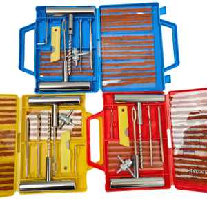 Auto Tire <b>Repair</b> Set Puncture <b>Repair</b> Tools Car Van Motorcycle <b>Bike</b> Emergency Vacuum Tire CarTire <b>Repair</b> <b>Kit</b> Rivet Tool - Product Image 6