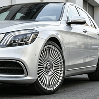 Jantes forgées Bku 5x112 polies, 20, 21, 22 pouces, jantes en alliage de course pour Mercedes Benz Maybach Classe S Mercedes Benz W222 W223 S680
