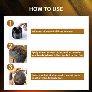 Pomata per <span class=keywords><strong>Capelli</strong></span> Effetto Ondulato, <span class=keywords><strong>Cera</strong></span> Modellante a Tenuta Forte, Pomata per <span class=keywords><strong>Uomo</strong></span> con Etichetta Privata - Product Image 5