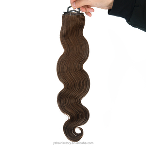 ต่อผมแบบผีเสื้อ สีอ่อน ผมแท้ พร้อมด้วยเทคนิคการต่อแบบ Double Weft Genius Hole Weft - Product Image 2