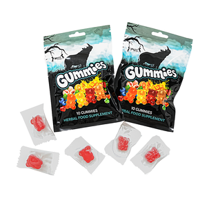Men Wellness Maca Horny Goat Weed Gummy <b>Herbal</b> <b>Supplement</b> Candy Support Customized Flavors - Product Image 1