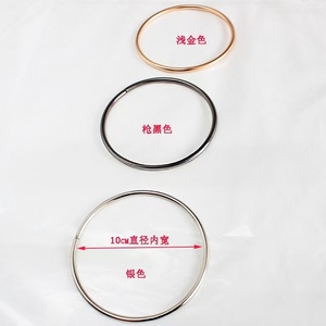 Accesorios de Asa Metálica para Bolso con Diseño de Cabeza de Gato, Forma Trapezoidal y Anillo de Arrastre Redondo - Product Image 6