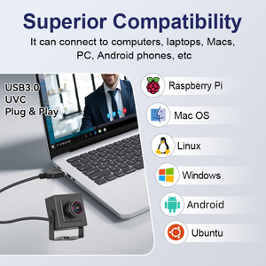 Caméra industrielle ZWAK 1,3 MP à obturateur global USB3.0 HD, capture de mouvement haute vitesse 400 ips/200 ips sans pilote, mini caméra - Product Image 4