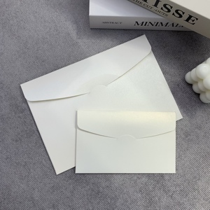 Manufacturers Custom <strong>Pearl</strong> Paper Envelopes White Luxury Invitations for Wedding Invitations - Product Image 3