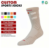 Chaussettes pour hommes à la mode, taille et design personnalisés, chaussettes de sport confortables pour la course à pied et la remise en forme