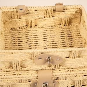 <span class=keywords><strong>Cesta</strong></span> de almacenamiento de algas naturales, <span class=keywords><strong>con</strong></span> tapa y asas, artículos diversos - Product Image 5