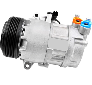 Repuestos para Autos, Nuevo Compresor de Aire Acondicionado CSV613 de 12V para <span class=keywords><strong>BMW</strong></span> 316Ci 1.6 <span class=keywords><strong>E46</strong></span> [M43B16] <span class=keywords><strong>316i</strong></span> 1.6 <span class=keywords><strong>E46</strong></span> [M43B16] <span class=keywords><strong>2000</strong></span>- OEM 64528386837 - Product Image 1