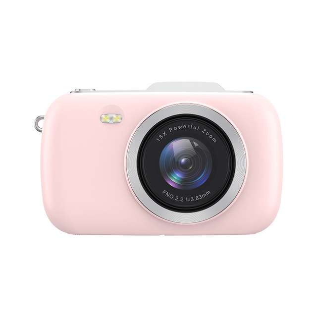 Kids Digital Camera 10X Zoom Mini Portable Digital Video Camera Macro Focus Pocket Camera for Teenagers Gift