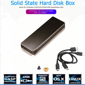 铝制M.<span class=keywords><strong>2</strong></span> NVMe PCIe机箱原始设备制造商USB3.<span class=keywords><strong>2</strong></span> Type-C 10gbps固态硬盘M2 2tb/4TB容量支持2280/2230/2242/2260协议 - Product Image 2