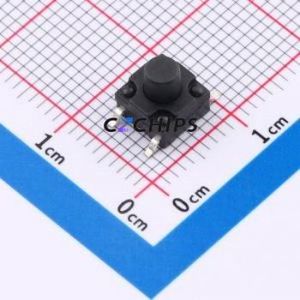 SMG-13T-H065A1 Tactile Switch SMD-4P,6.2x6.2mm Switch Single Pole Single Throw Round Button 2.5N 6.15mm - Product Image 1