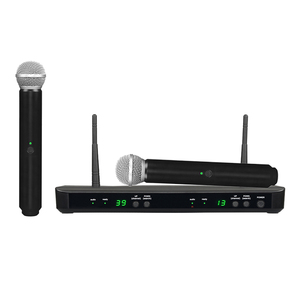Blx288e beta58a Chuyên Nghiệp 2 kênh không dây cardioid năng động Vocal <span class=keywords><strong>Microphone</strong></span> UHF hệ thống Kit cầm tay Mic cho karaoke - Product Image 3