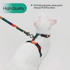 Pidan Escape-proof Adjustable Lightweight Soft <strong>Cat</strong> <strong>Harness</strong> and Leash Set for Small and Large <strong>Cats</strong> - Product Image 5
