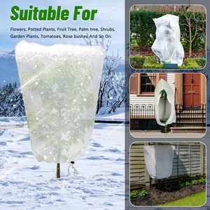 Vente en gros usine : Housse de protection hivernale écologique et durable pour plantes, avec protection contre le gel pour arbustes et rosiers - Facile à utiliser en <span class=keywords><strong>jardin</strong></span> - Product Image 5