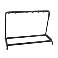 Rak Tampilan Gitar Profesional, Dudukan Logam Banyak dengan Dudukan Display Gitar 3/5/7/9
