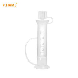Collecteur de colostrum 5 ml, collecteur de lait maternel, alimentation et médicaments pour bébé, sans BPA, réutilisable, allaitement - Product Image 1