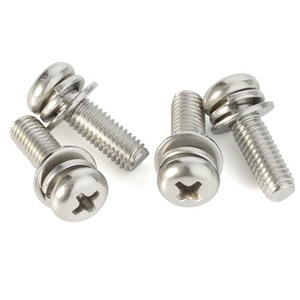 Vis de combinaison de vis standard DIN Fixation de vis à tête cylindrique <span class=keywords><strong>Phillips</strong></span> Sems Vis - Product Image 4