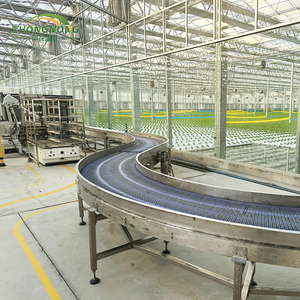 <span class=keywords><strong>Serre</strong></span> agricole intelligente multi-chapelles à double couche <span class=keywords><strong>en</strong></span> film PE, économique, pour culture toute l'année et contrôle de la température - Product Image 3