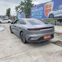 Подержанный BYD Han EV Champion Edition 2023 года, 605 км, премиум-класс, 5-местный электромобиль, аккумулятор LFP Blade