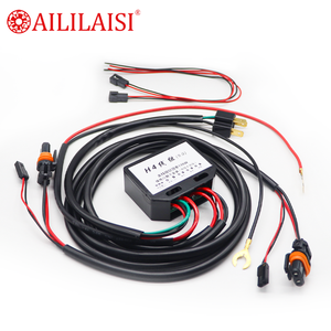 Siêu Công Suất Cao 12V 350W Bi <span class=keywords><strong>LED</strong></span> Ống Kính Máy Chiếu Điều Kiện Mới Chia Rộng Uốn Nhóm Xe Ánh Sáng Phụ Kiện Tiếp Sức Dây Nịt - Product Image 5