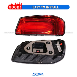Original OE 4W0945095M 4W0945096M Rear Left Right Side <b>Red</b> Tail Lights For Bentley Flying Spur - Product Image 3