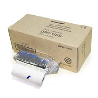 Papier à ultrasons compatible UPP-110S 10 rouleaux, film d'impression thermique par ultrasons upp 110