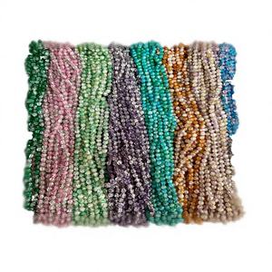 <b>Crystal</b> <b>Glass</b> <b>Beads</b> Loose 8mm Round Colored <b>Lampwork</b> Jewelry Making DIY - Product Image 4