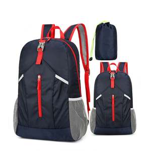 Sac à dos d'escalade léger, imprimé personnalisable, pliable, imperméable, sac de voyage de sport en plein air, sac à dos de randonnée pliable - Product Image 1