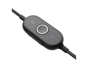 logitech Zone Wired <b>USB</b> Headset, Noise Canceling <b>Mic</b>, 40mm Driver, <b>USB</b>-C/A, for Business Office Meetings, Teams/Zoom - Product Image 4