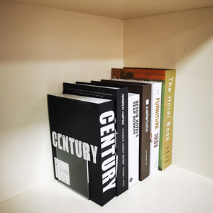 Hiện Đại Rõ Ràng <span class=keywords><strong>Acrylic</strong></span> Pha Lê Máy Tính Để Bàn Bookends Tùy Chỉnh Bán Buôn Cho Thư Viện Và Nhà Văn Phòng Tủ Sách - Product Image 5