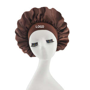 <span class=keywords><strong>Bonnet</strong></span> <span class=keywords><strong>de</strong></span> <span class=keywords><strong>bain</strong></span> élégant en satin <span class=keywords><strong>de</strong></span> soie pour femmes avec logo personnalisé large <span class=keywords><strong>bandeau</strong></span> élastique <span class=keywords><strong>bonnet</strong></span> <span class=keywords><strong>de</strong></span> cheveux pour <span class=keywords><strong>bonnet</strong></span> <span class=keywords><strong>de</strong></span> douche accessoire <span class=keywords><strong>de</strong></span> soin des cheveux - Product Image 5