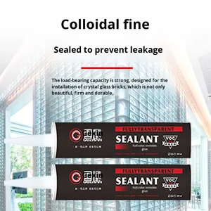 Guzhan siêu mạnh Silicone dính Sticker hoàn toàn trong suốt shadowless Glass Crystal keo chống thấm nước chống nấm mốc chất kết dính - Product Image 3