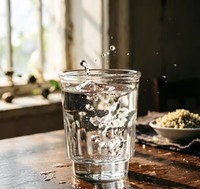 Botol Anggur Kaca Mini 125ml dengan Tutup, untuk Mencicipi Minuman Keras, Buatan Cina, Tahan Lama, Dapat Digunakan Kembali, Wadah Transparan, Kapasitas Kecil, untuk Minum Sishang