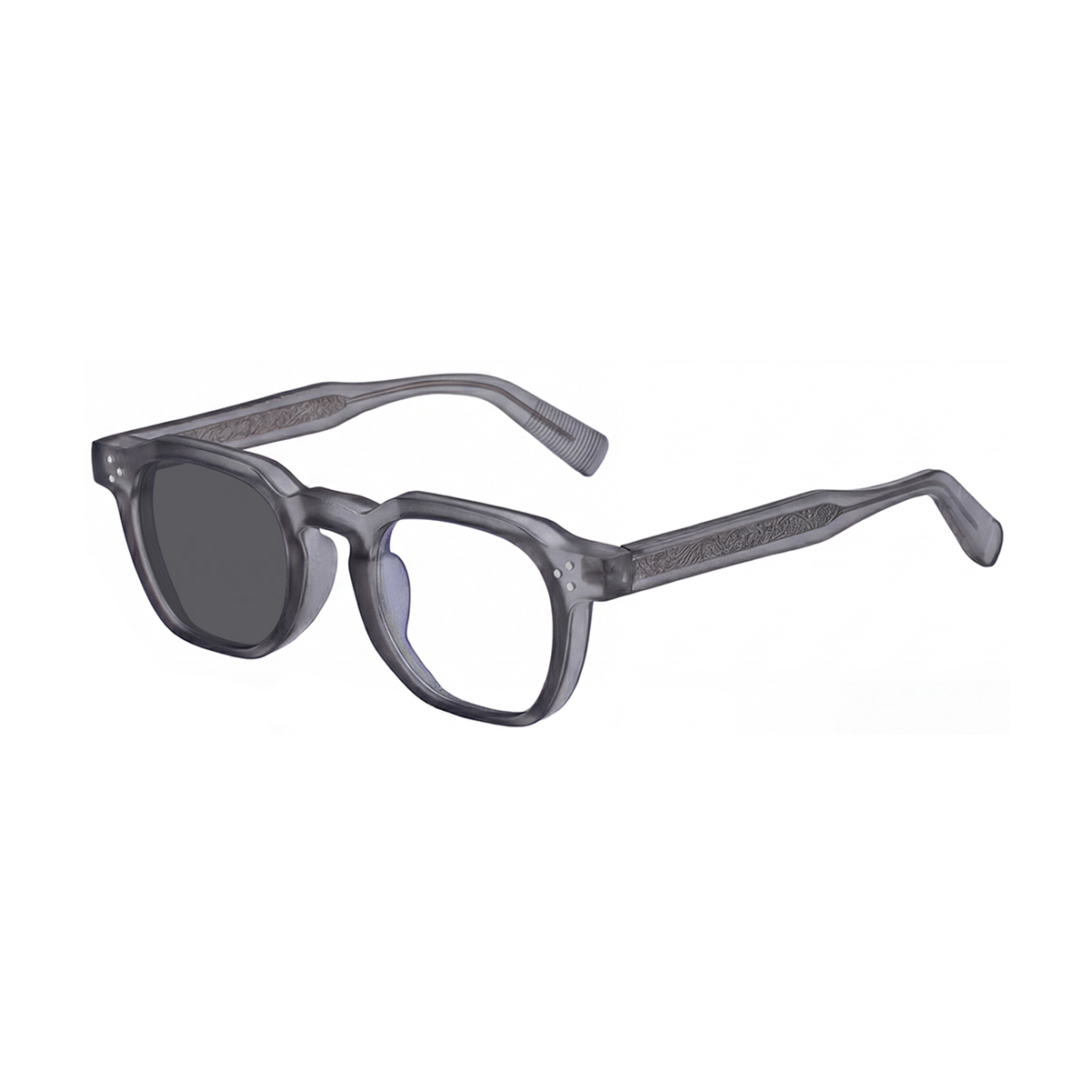 Cadre gris mat C3 devenant gris