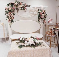 Chaises de trône de mariage pour la mariée et le marié, chaises de mariage utilisées