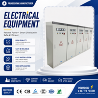 Armoire de distribution triphasée basse tension industrielle ZHICHAO POWER XL-21 IP67 300A avec verrou hybride, armoire électrique AC en acier laminé à froid