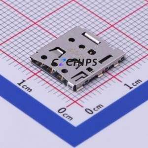 SNO-1309-T SIM Card Connector SMD Connector Self-Return Type Nano SIM Card Card Holder With Card Detection - Product Image 1