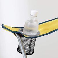 Chaise de plage stable portable légère à dos en maille