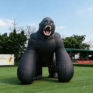Gorila Inflable Gigante <span class=keywords><strong>de</strong></span> 8m para Publicidad en Exteriores, Modelo Realista <span class=keywords><strong>de</strong></span> <span class=keywords><strong>King</strong></span> <span class=keywords><strong>Kong</strong></span> con Oxford 300D y Ventilador Incorporado para Decoración <span class=keywords><strong>de</strong></span> Eventos - Product Image 3