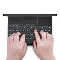 Laptop Mini GPD Pocket 3 Modul KVM RS232 PC Laptop Notebook 1920x1200 Core I7 1195G7 RAM 16GB Hard Disk SSD 1TB Hitam