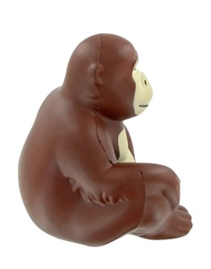 Regalos Promocionales con Logotipo Personalizado, Juguete de Peluche de Espuma de PU con Forma de Mono Gorila para Aliviar el Estrés - Product Image 2