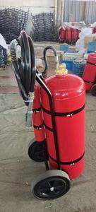 เครื่องดับเพลิงแบบล้อภายนอก25กก. 50กก. 75กก. 100กก. ตลับ <span class=keywords><strong>Co2</strong></span>ภายนอกที่เก็บเครื่องดับเพลิงแบบล้อ - Product Image 5