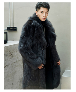 <span class=keywords><strong>Cappotto</strong></span> <span class=keywords><strong>di</strong></span> <span class=keywords><strong>Pelliccia</strong></span> <span class=keywords><strong>di</strong></span> Volpe Vera <span class=keywords><strong>di</strong></span> Alta Moda con <span class=keywords><strong>Collo</strong></span> a Scialle, Caldo e Confortevole <span class=keywords><strong>Cappotto</strong></span> Lungo Invernale <span class=keywords><strong>per</strong></span> <span class=keywords><strong>Uomo</strong></span> - Product Image 3